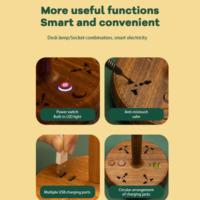 Đèn bàn có cổng sạc USB cho văn phòng tại nhà