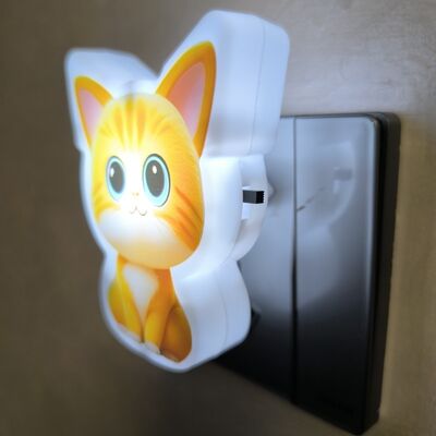 Đèn ngủ cắm tường LED, điện áp 110-240V, lý tưởng cho nhà ở