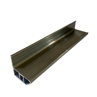 Hình khung nhôm chắc chắn Đường sắt nhôm Đỏ trắng đen Màu sợi trong suốt Cung cấp hỗ trợ mạnh mẽ và dòng chảy vật liệu