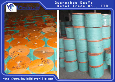 316 lớp thép không gỉ dây chuyền ban công lưới không thể nhìn thấy cho thiết kế nội thất hiện đại