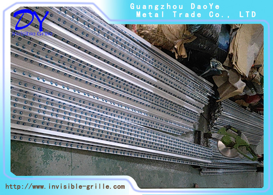 2.5mm đường kính cố định không thể nhìn thấy lưới với bề mặt dây thừng thép nylon