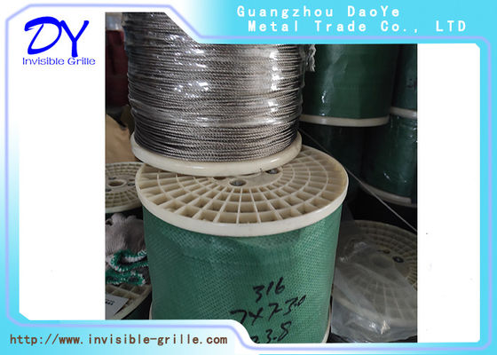 Aluminium tùy chỉnh không nhìn thấy an toàn ban công Grill kích thước 6m Set ban công an ninh giải pháp cho thiết kế kiến trúc hiện đại