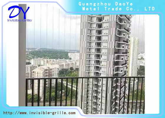 Single Pad Aluminium Rail Track AG4 Chăm sóc lưới cho ban công & cửa sổ an toàn nhà