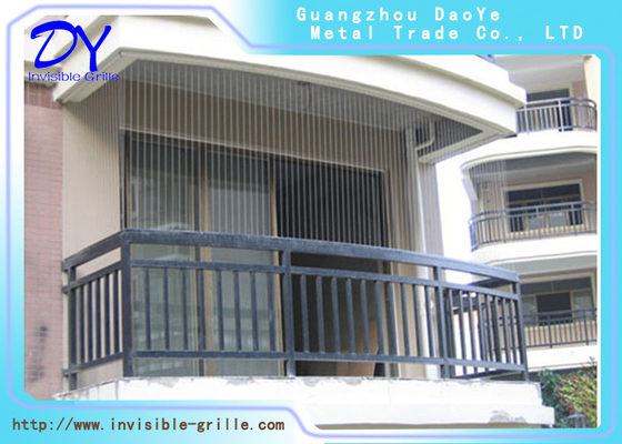 Lưới bảo vệ lưới tản nhiệt vô hình ban công chống trộm 1.5mm Thép không gỉ SS304 dày 1,5mm