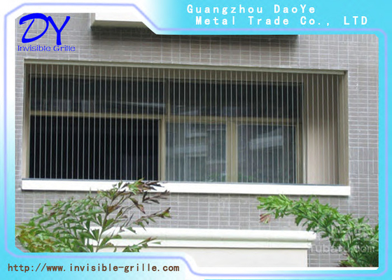 Bảo mật cao 316 SS Wire Metal Window Grilles Single Pad