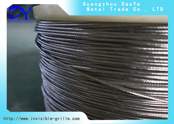 Khép kín lõi kết nối báo động thép không gỉ dây cuộn cho an toàn hệ thống lưới điện vô hình