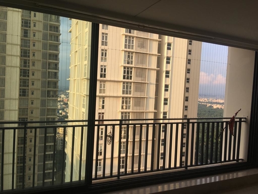 Dễ dàng để làm sạch và minh bạch cửa sổ không thể nhìn thấy lưới cho tầm nhìn cao