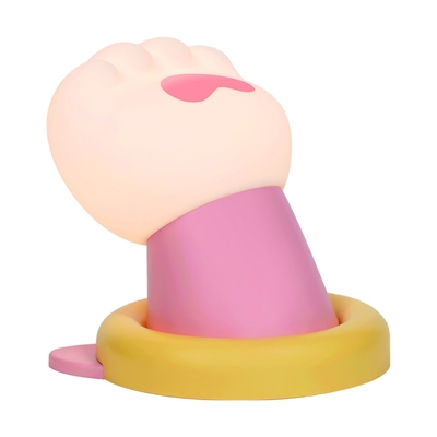 Nhà máy Cute Sleeping Control CAT PAW USB Đèn phòng ngủ Đèn silicone Đèn sạc lại Đèn cảm ứng Đèn silicone Đèn đêm