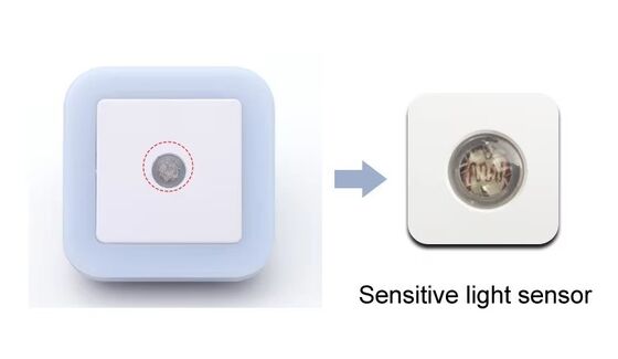 Đèn ngủ cắm điện ánh sáng trắng ấm 2700K có cảm biến ánh sáng