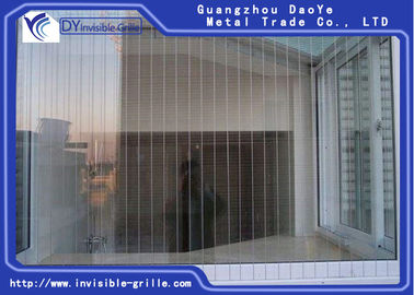 Dây thép không gỉ 304 Cố định lưới tản nhiệt vô hình cho trường học / hành lang