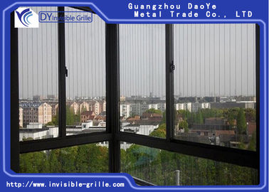 Đa năng vô hình cửa sổ bằng thép Ss nướng dễ dàng vệ sinh và bảo trì
