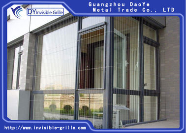 Giải pháp đa mục đích Cửa sổ lưới tản nhiệt vô hình Vật liệu thép không gỉ 316