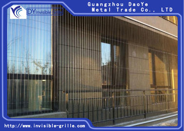 Thị trường Ấn Độ 316 lớp thép không gỉ ban công không thể nhìn thấy lưới cho trẻ em và an toàn thú cưng