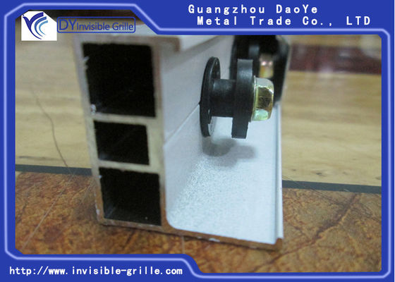 Đường ray trượt bằng nhôm cố định, vỉ nướng vô hình Kênh nhôm