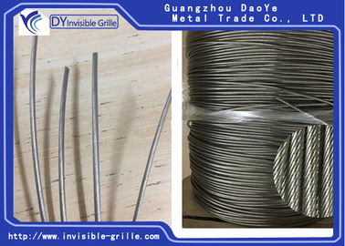 Dây thép không gỉ không bao giờ gỉ với lớp hoàn thiện bề mặt sáng / mờ
