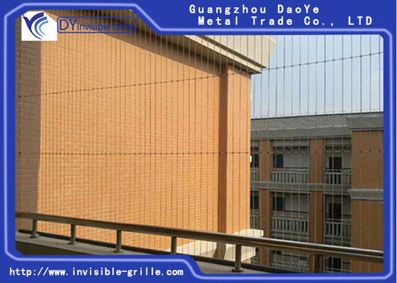 Dây trắng Dia 4.0mm Độ dày Vô hình Bảo vệ cửa sổ an toàn