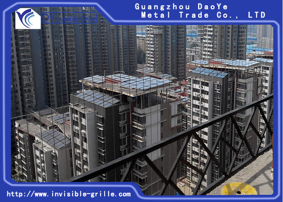 Lưới nhôm vô hình an toàn được xếp hạng chống cháy tùy chỉnh