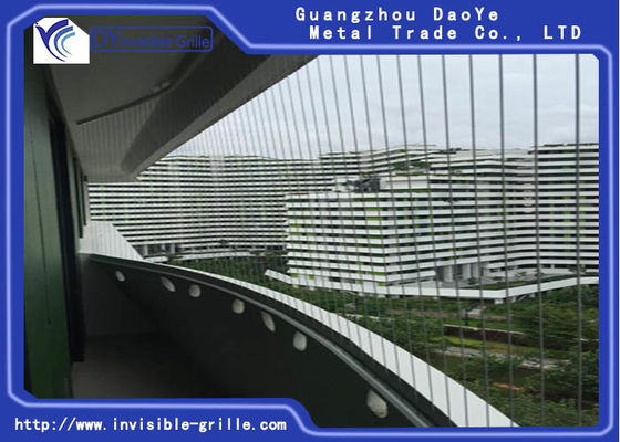 Cấu trúc chống rỉ Từ trên xuống Ban công Tấm nướng vô hình