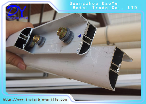 Đường ray nhôm 1,5mm màu xám trắng dành cho trẻ em