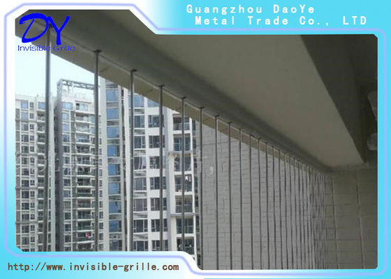 2m / bộ Kênh cửa sổ theo dõi bằng nhôm vô hình Lắp đặt theo chiều dọc