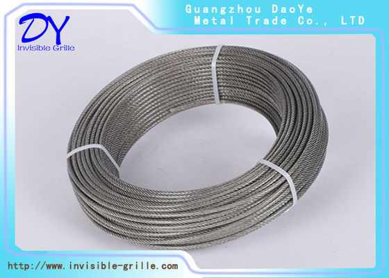 Dây thép không gỉ 7X7 316 Độ bền kéo vô hình