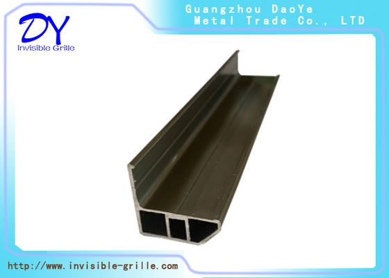 2m / Bộ Đường ray nhôm Cửa sổ Lưới tản nhiệt vô hình 316 Dây Lắp đặt theo chiều dọc