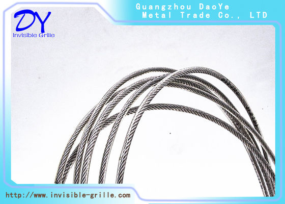 Không bao giờ rỉ sét Dây không gỉ vô hình lớp 316 với lớp phủ Nylon An toàn cho gia đình
