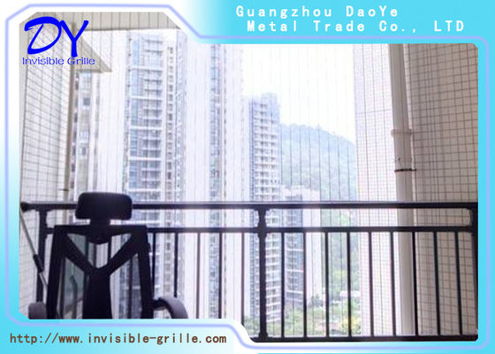 Không bao giờ rỉ sét An toàn vô hình Nướng dây trắng Độ dày 4,0mm cho cửa sổ