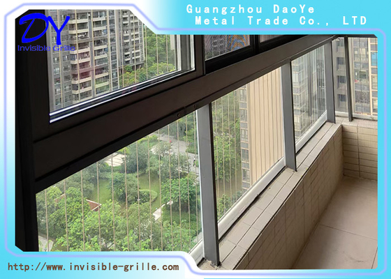 Cài đặt dễ dàng Nướng an toàn vô hình Dây 2.0mm để bảo vệ cửa sổ
