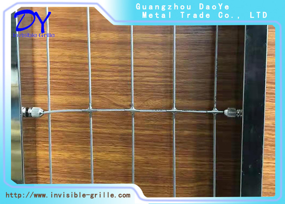 Bền lưới ban công vô hình Lưới bảo vệ trẻ em Dây thép không gỉ 2.5mm Dia.